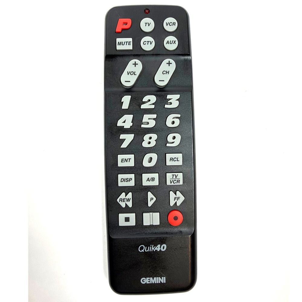 Gemini Quik40 Universal Remote Control - Tested and Working